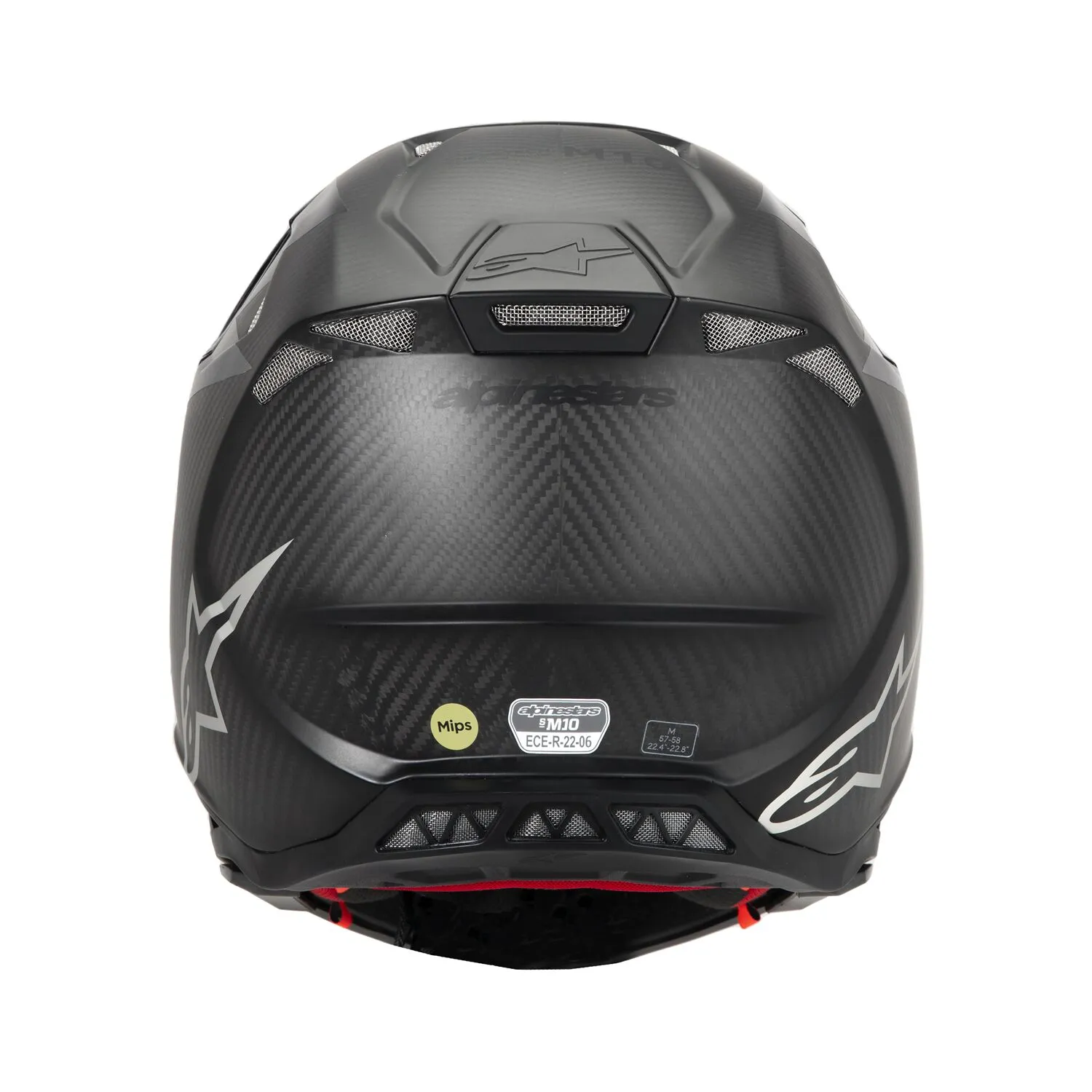 Casco Alpinestars SM10 Carbono Mate