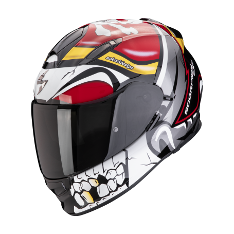 Casco Scorpion EXO-491 Pirata Rojo image_1
