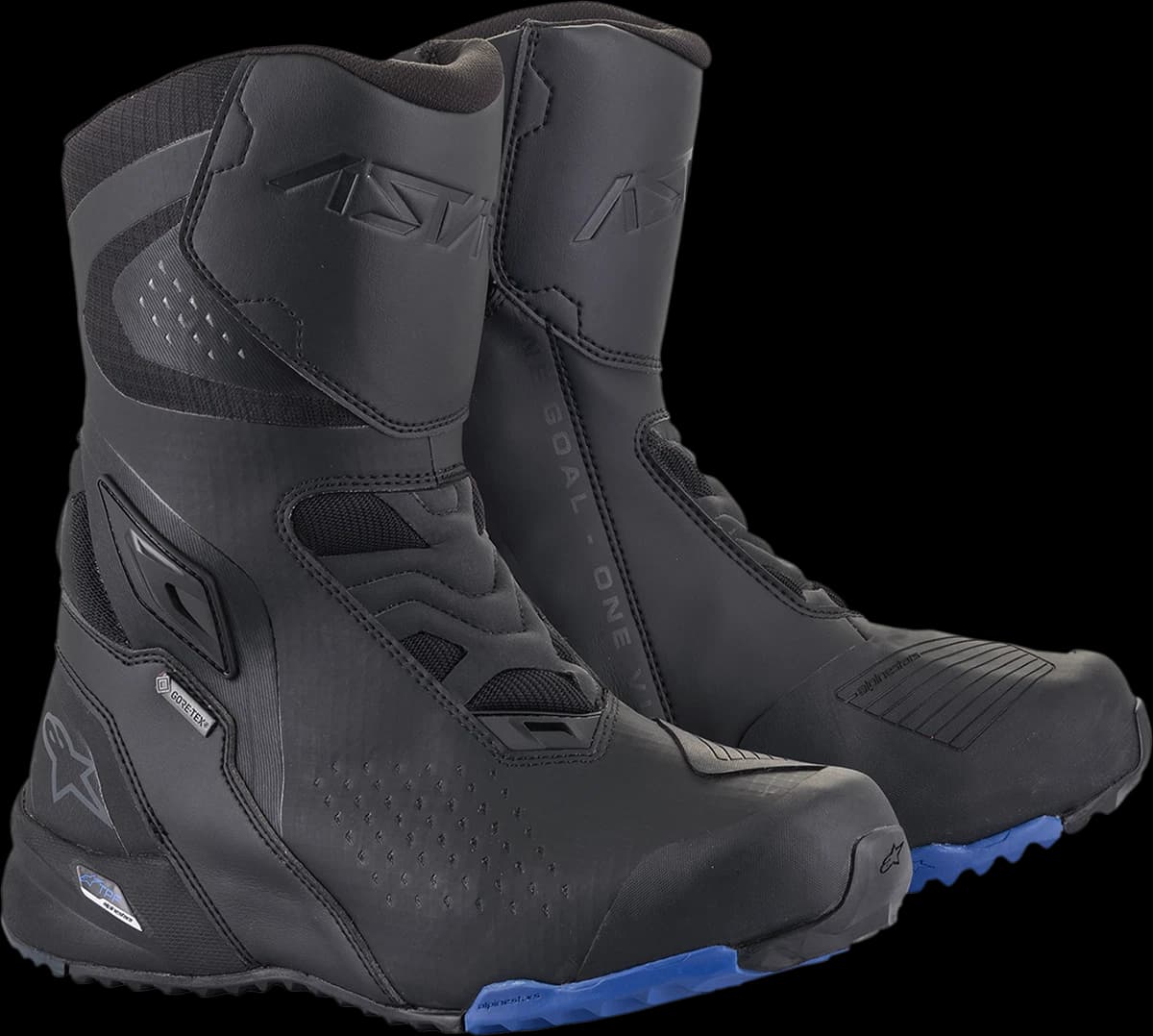 Botas Alpinestars RT-8 Gore-Tex Negro Azul (Clonad image_1