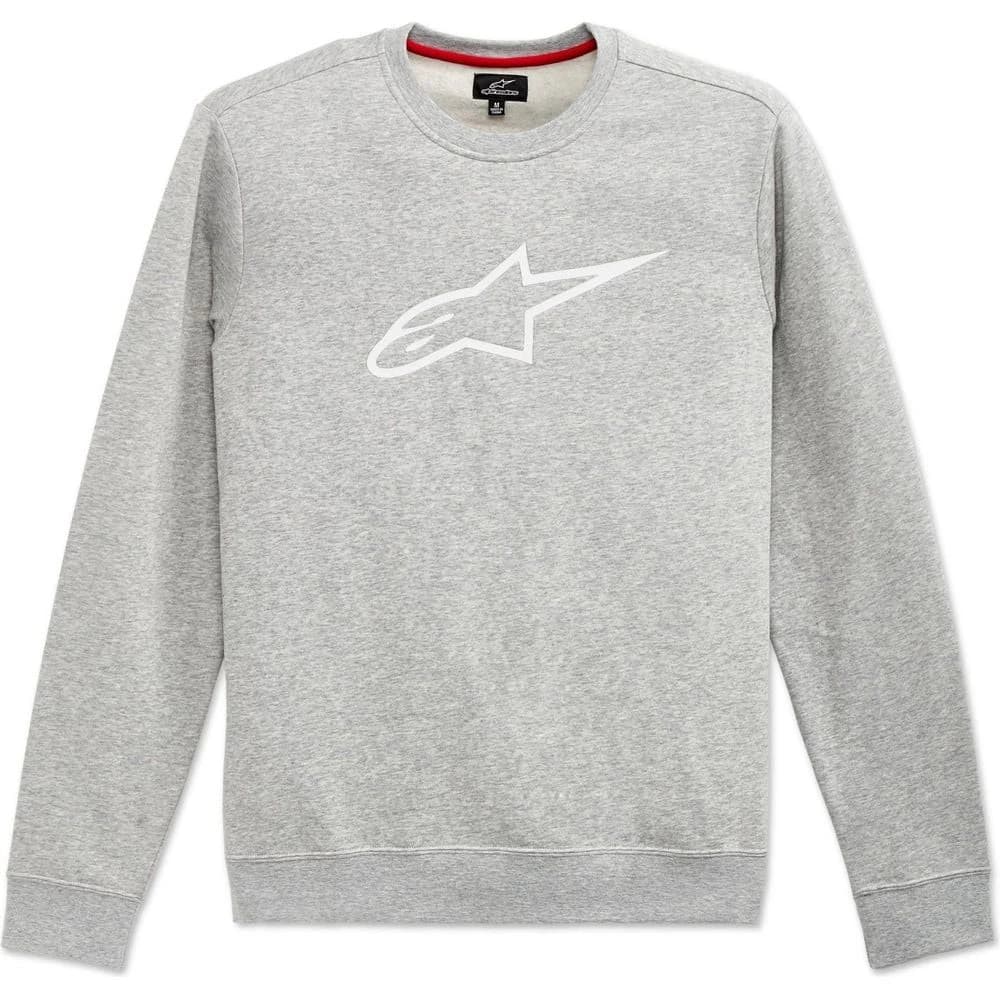 Sudadera Alpinestars Ageless Crew Gris Blanco-DESC Sudadera Alpinestars Ageless Crew Gris Blanco-DESC