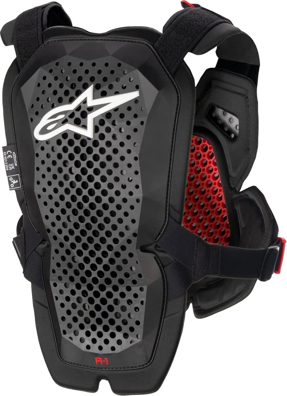 Protector Pecho Alpinestars A-1 Pro Antracita Negro Rojo (Clonado) Protector Pecho Alpinestars A-1 Pro Antracita Negro Rojo (Clonado)