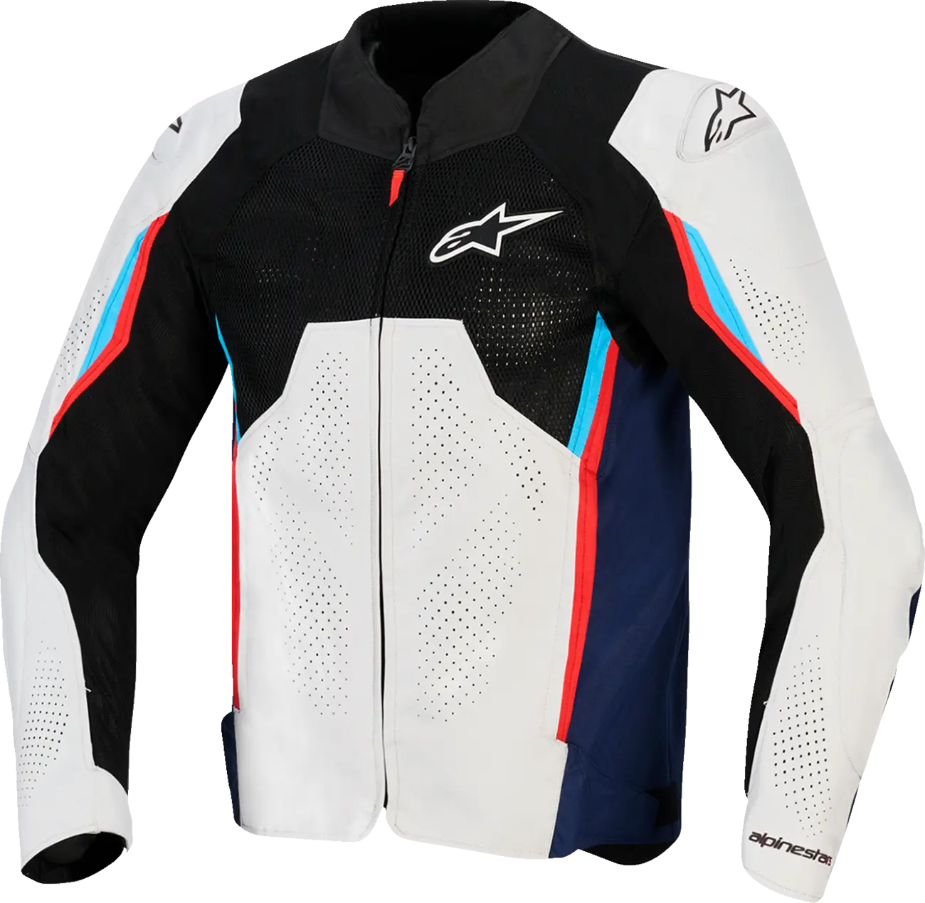 Chaqueta Alpinestars AST Air V3 Gris Azul Rojo Chaqueta Alpinestars AST Air V3 Gris Azul Rojo