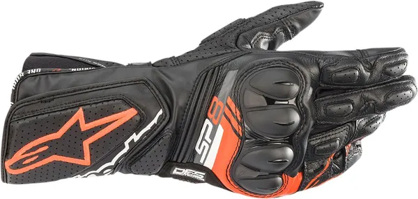Guantes Alpinestars SP-8 V3 Negro Rojo (Clonado) image_1