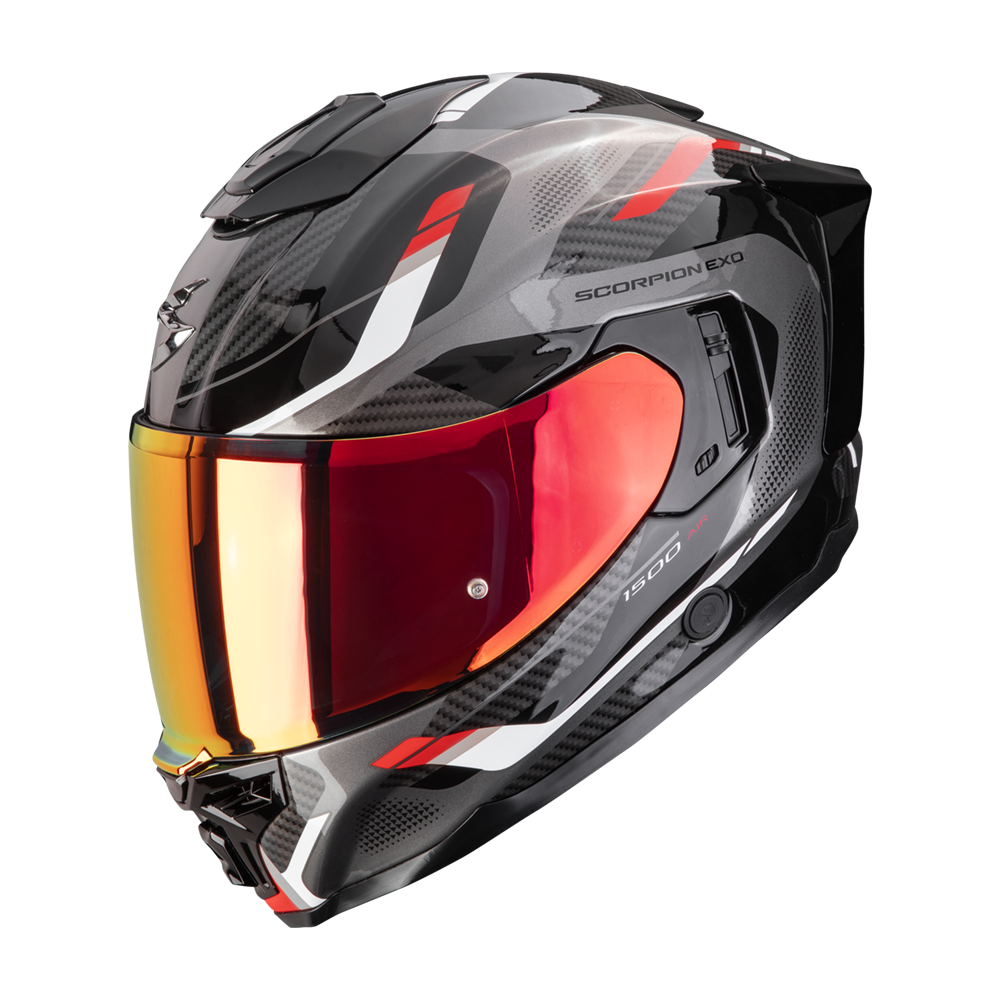 Casco Scorpion EXO-1500 Air Sleek Negro Rojo image_1