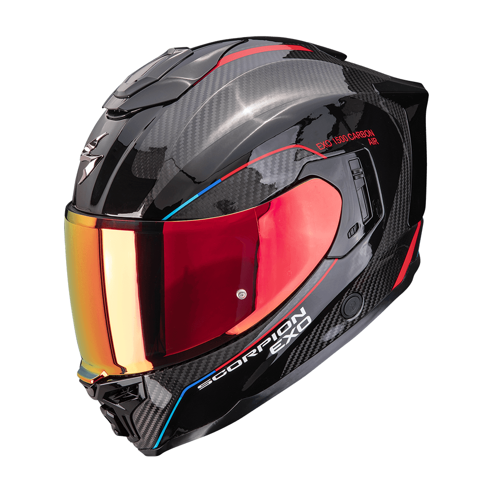 Casco Scorpion EXO-1500 Carbon Air Mundi Negro Roj image_1
