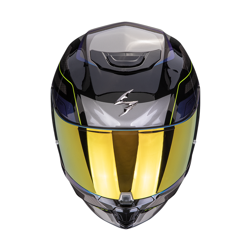 Casco Scorpion EXO-391 Leo Negro Azul Casco Scorpion EXO-391 Leo Negro Azul