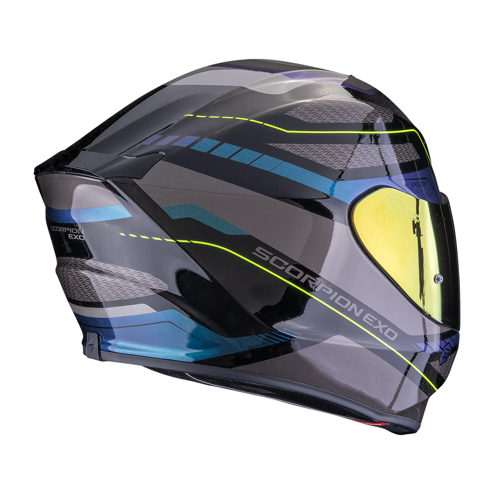 Casco Scorpion EXO-391 Leo Negro Azul Casco Scorpion EXO-391 Leo Negro Azul